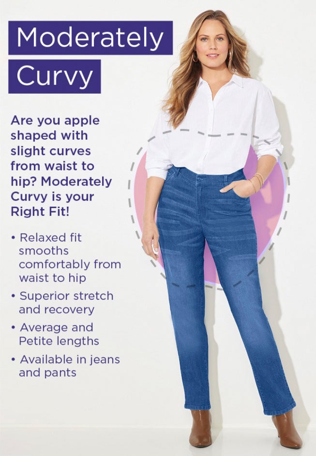 Right Fit&reg; Moderately Curvy Jean image number 2