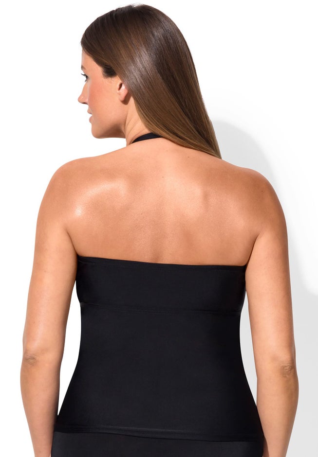 Fringe Bandeau Tankini Top image number null