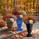 Traditional Embry Plastic Urn Planter image number null