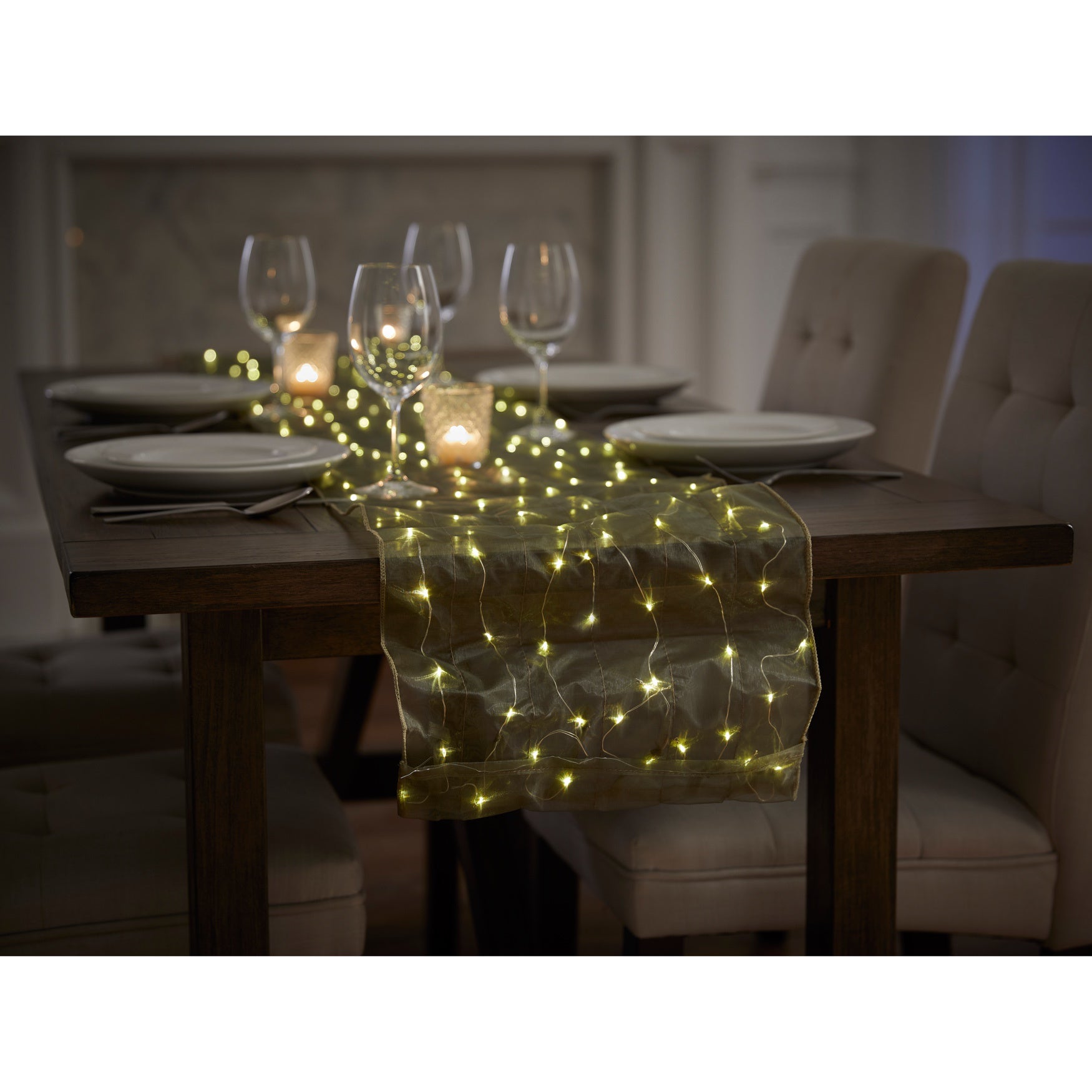 Pre-Lit Table Runner image number 0