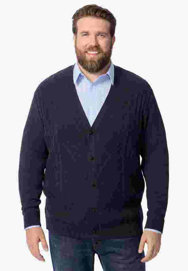Shoreman's Cardigan Cable Knit Sweater image number 0