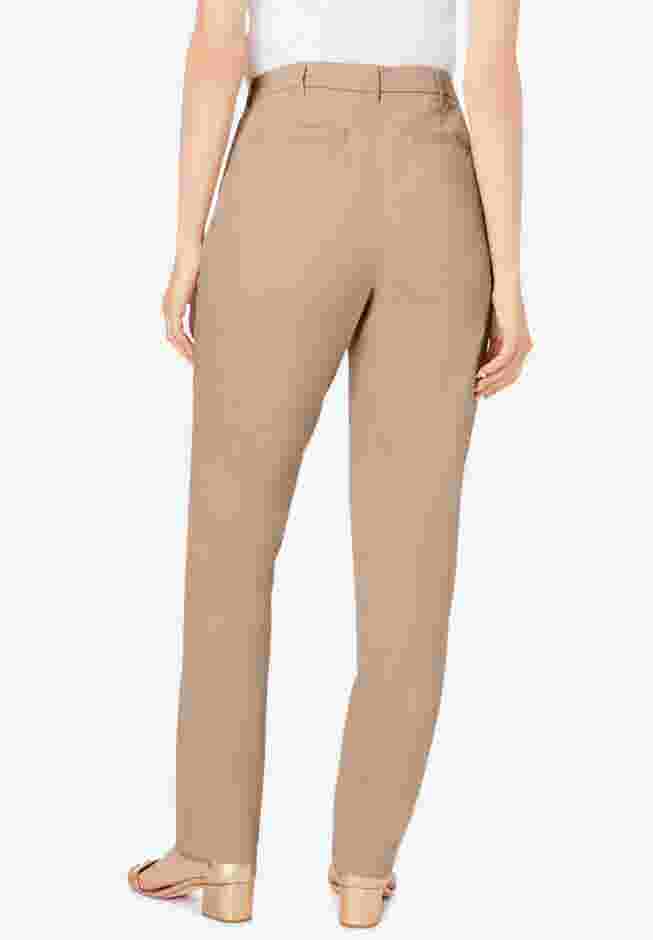 Stretch Cotton Chino Straight Leg Pant image number 1