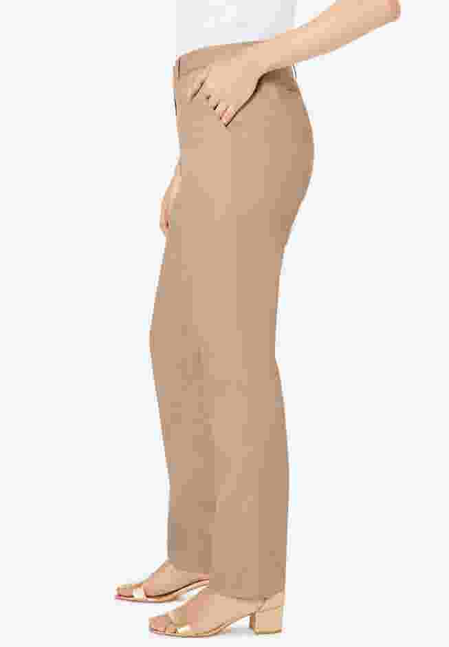 Stretch Cotton Chino Straight Leg Pant image number 2
