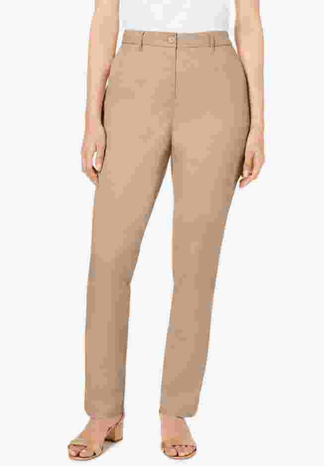 Stretch Cotton Chino Straight Leg Pant image number 0