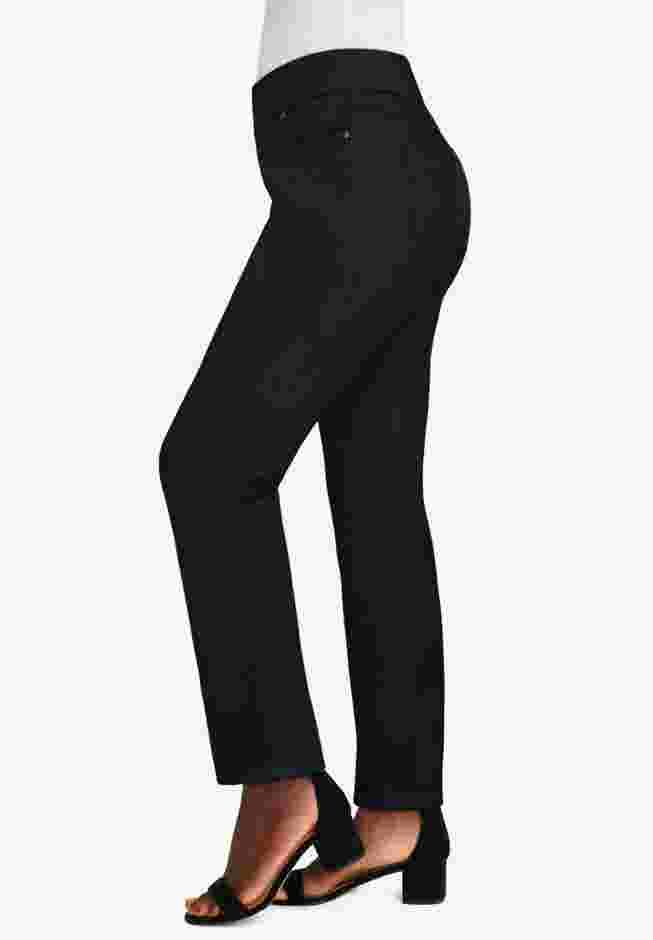 Comfort Waist Stretch Denim Straight Leg Jean image number 2