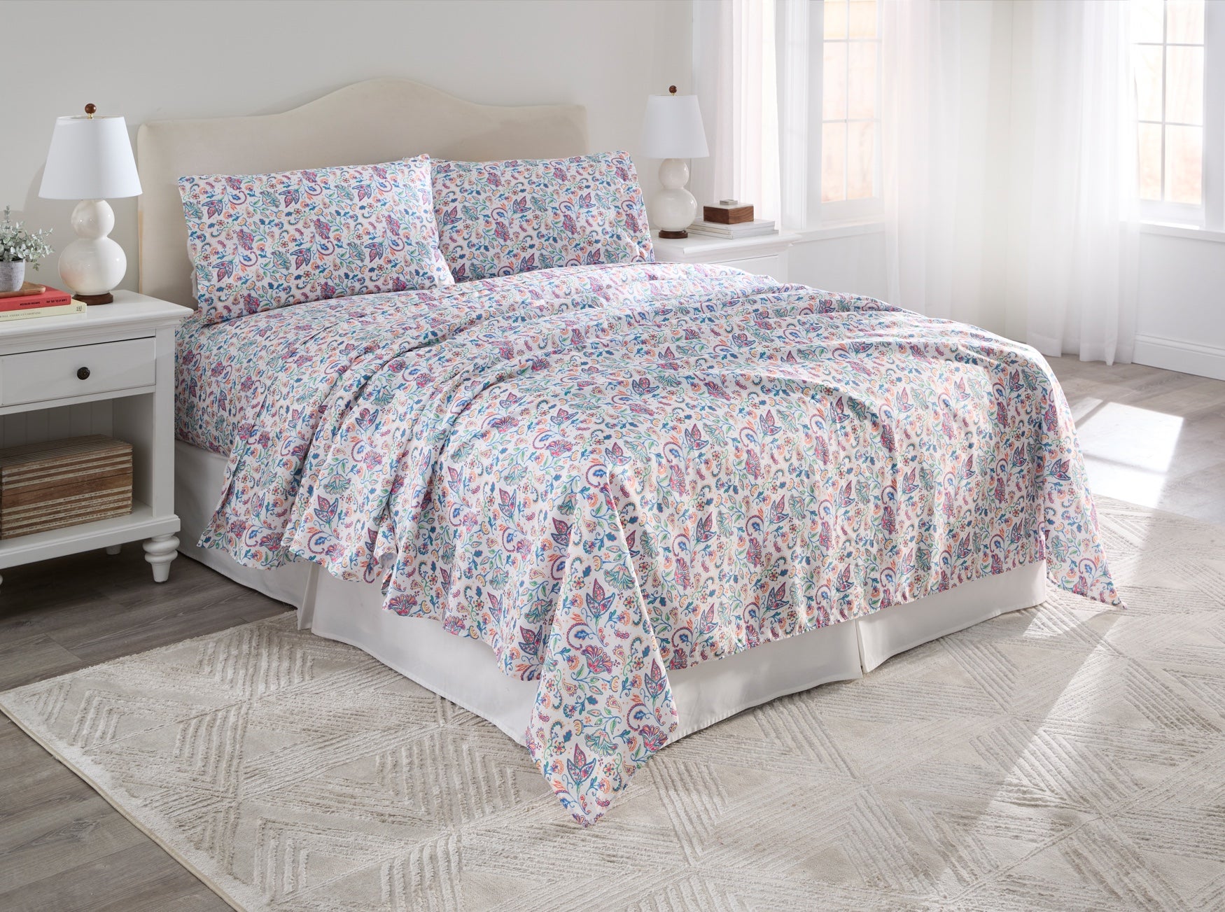 BH Studio Microfiber Printed Sheet Set image number 0