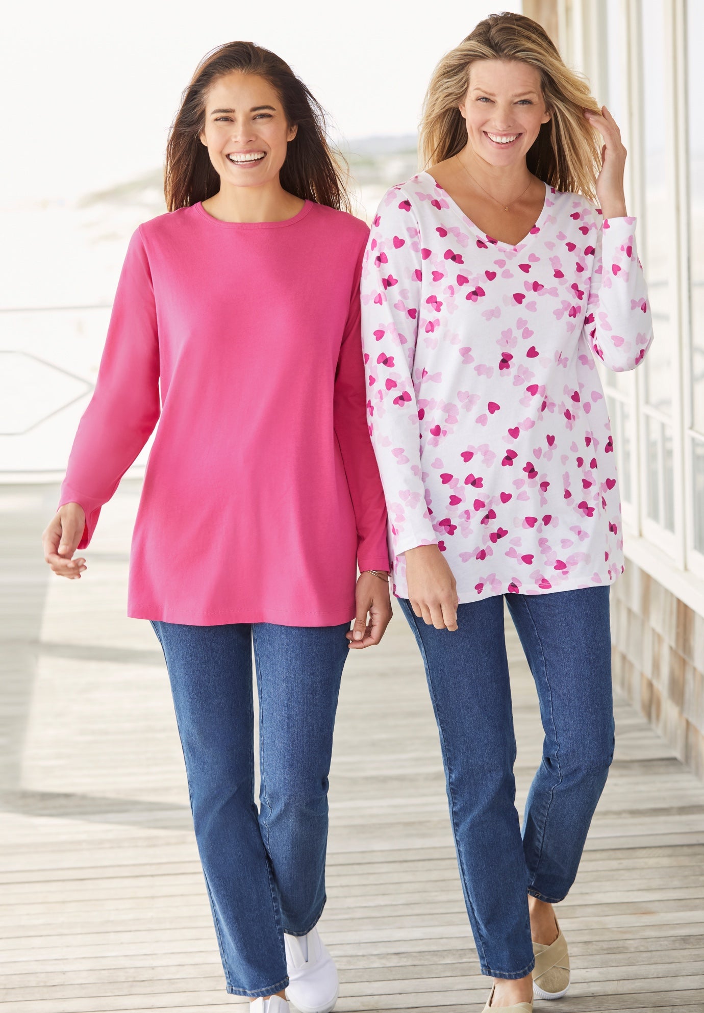 Perfect Long-Sleeve Crewneck Tee image number 5