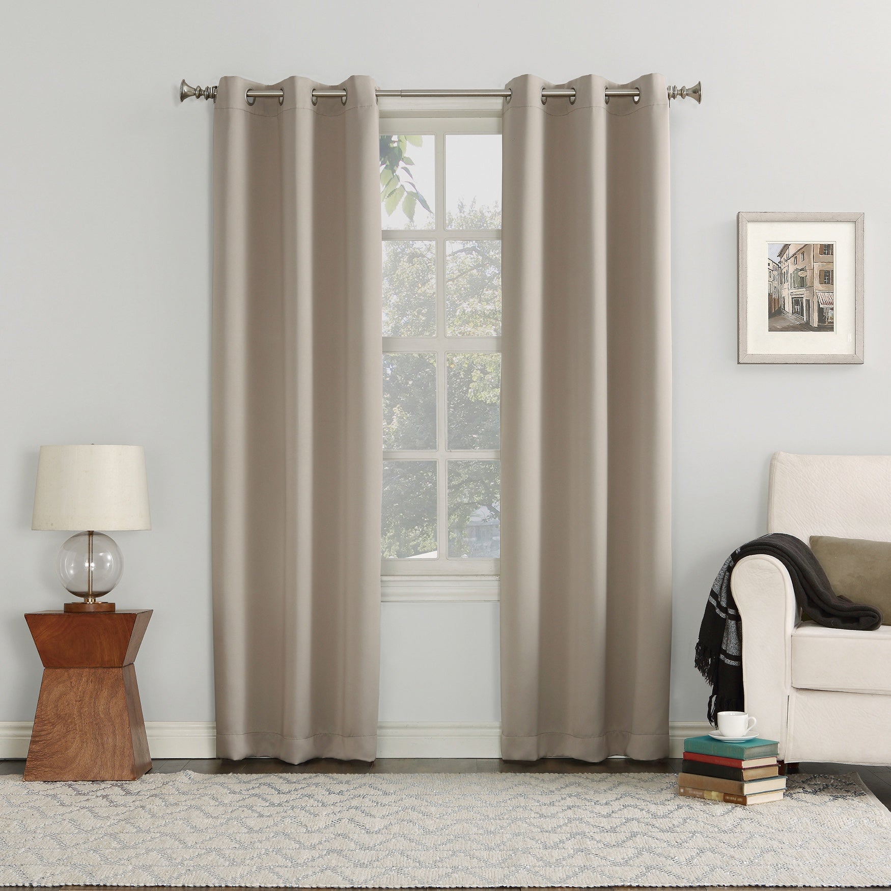 Sun Zero Blackout Greenwich Grommet Panel image number 0