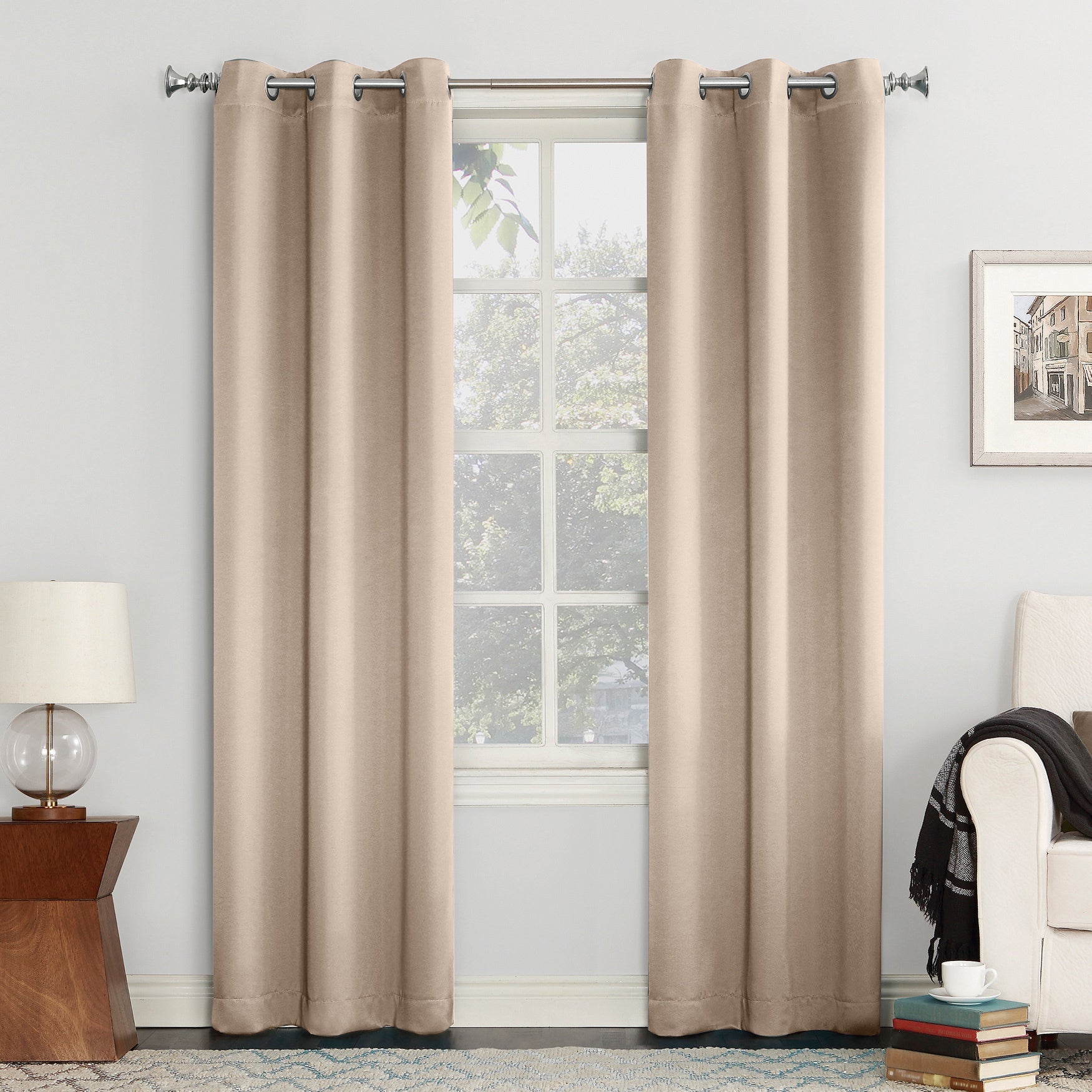 Sun Zero Blackout Greenwich Grommet Panel image number 0