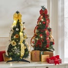Fully Decorated Pre-Lit 2’ Pop-Up Tabletop Christmas Tree image number null