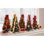 Fully Decorated Pre-Lit 2’ Pop-Up Tabletop Christmas Tree image number null