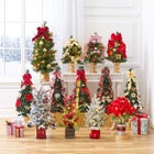 Fully Decorated Pre-Lit 2’ Pop-Up Tabletop Christmas Tree image number null