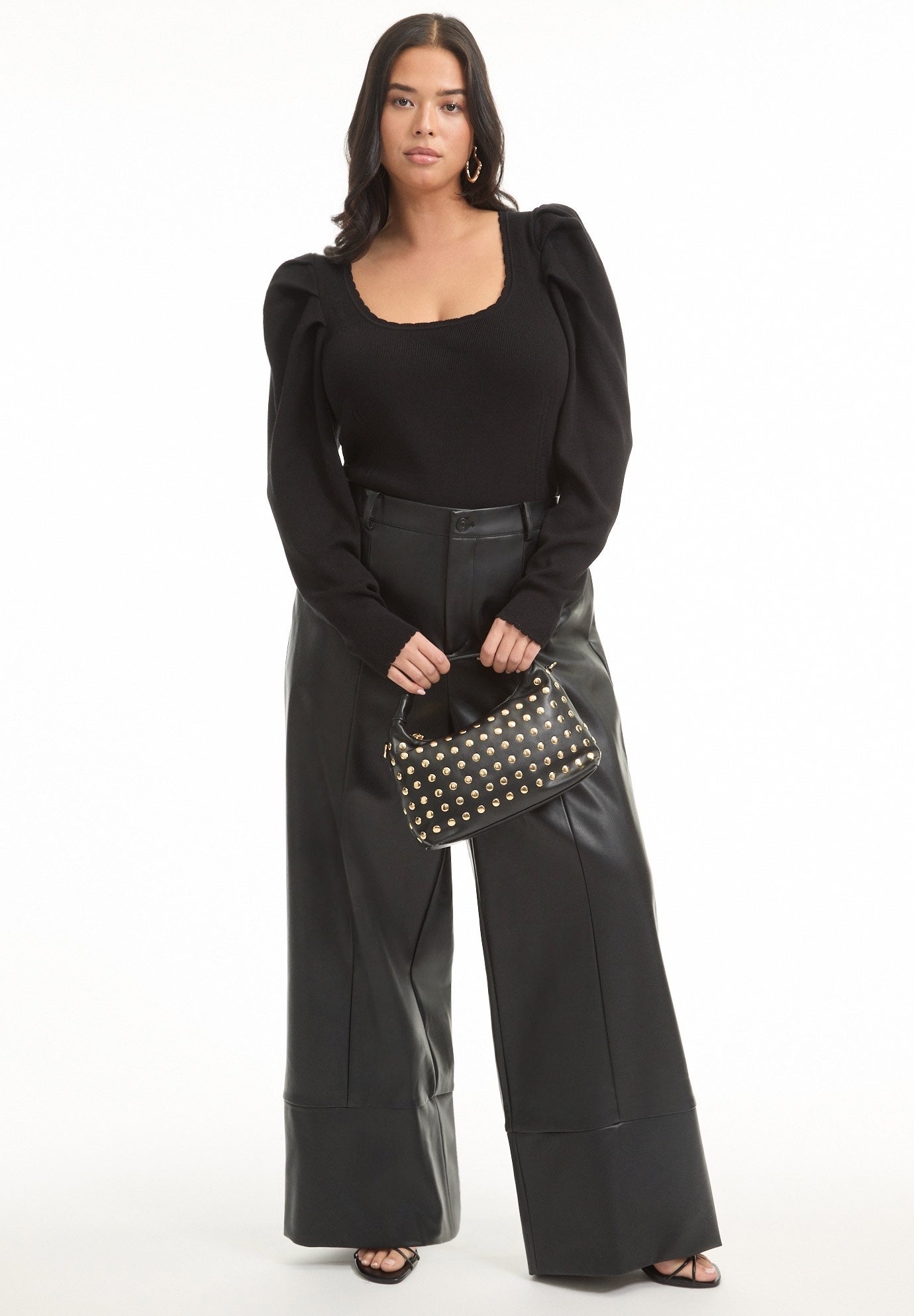 Mutton Sleeve Sweater image number 0