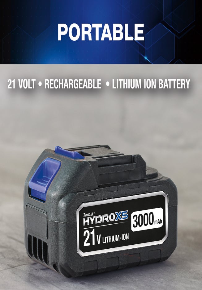 Turbo Jet&reg; Hydro X5&reg; Cordless Pressure Washer image number 1