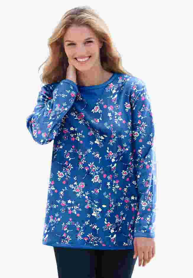 Waffle Thermal Sweatshirt image number 5