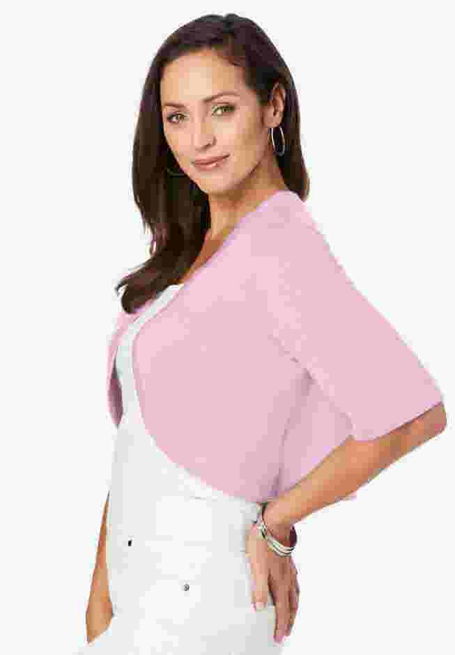 Curved Hem Shrug image number 2