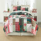 Holiday Patchwork Quilt 3-PC Set image number null