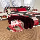 Holiday Patchwork Quilt 3-PC Set image number null