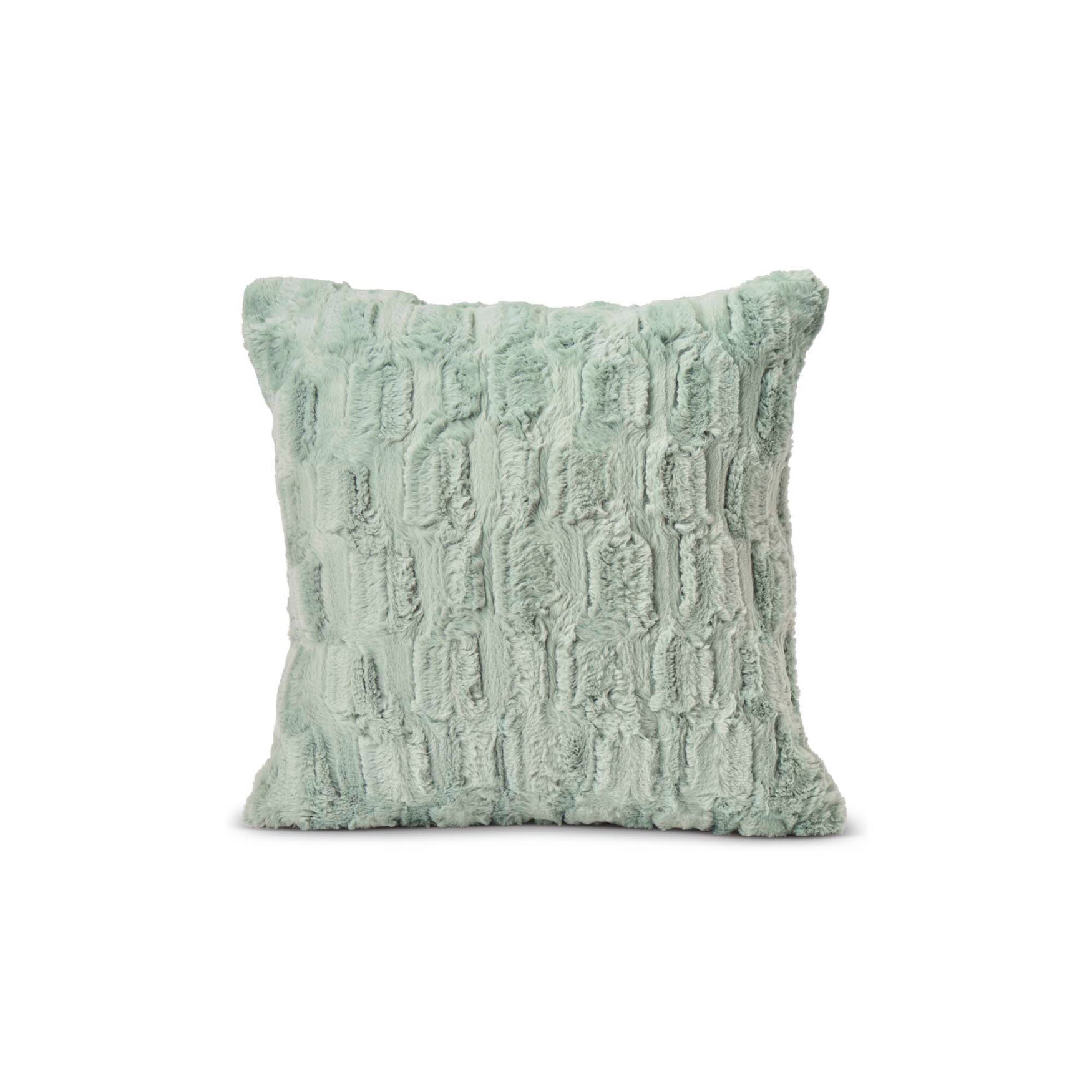 HGTV Art Deco Faux Fur Pillow image number 0