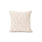 HGTV Art Deco Faux Fur Pillow image number null