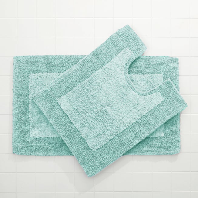 Bh Open Rug Affordable BH Studio 2-Pc. Bath Rug Set, Aqua | Brylane Home