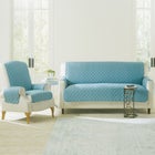 BH Studio Water-Repellent Microfiber Loveseat Protector image number null