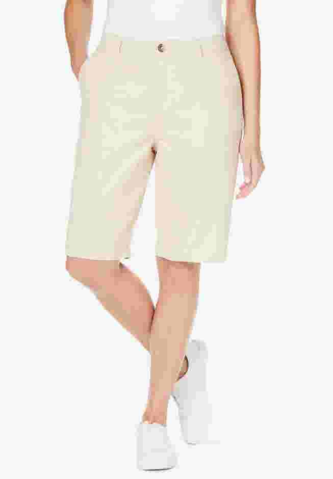 Adjustable Waist Chino Short image number 0