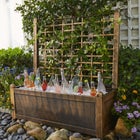 Flower Box With Trellis image number null