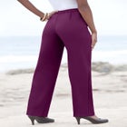 Classic Bend Over&reg; Pant &ndash; Woven Pull-On Straight Leg Pant image number null