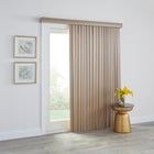 3.5&rdquo; Printed Wood-Grain Vertical Blinds image number null