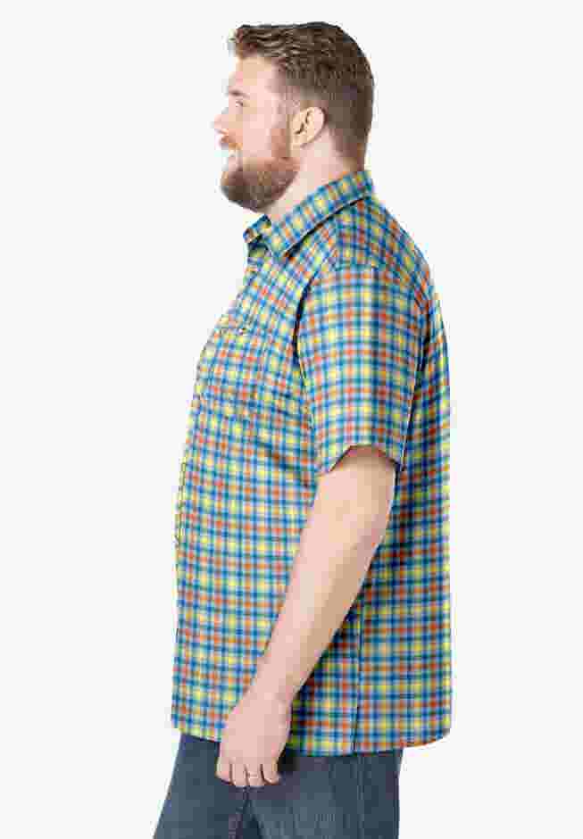 Check Short-Sleeve Sport Shirt image number 2
