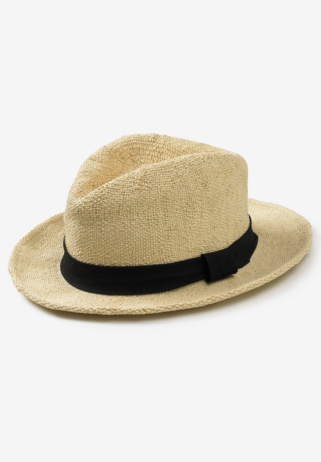 Straw Fedora image number null