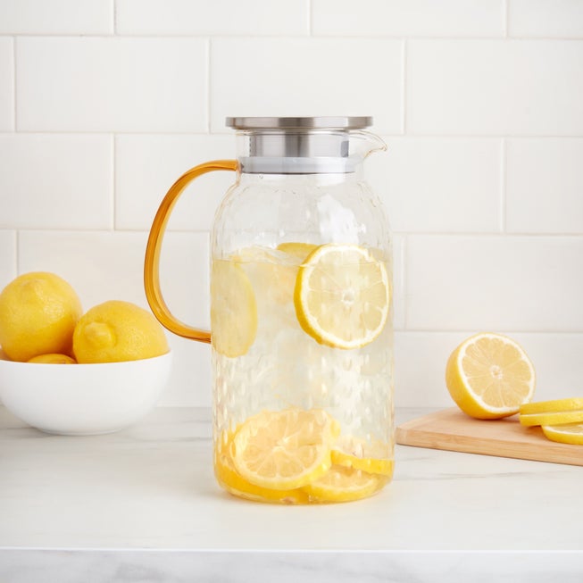 Garden Picnic Glass Pitcher image number null