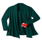 2-Fer Cardigan & Attached Lace Tunic image number null