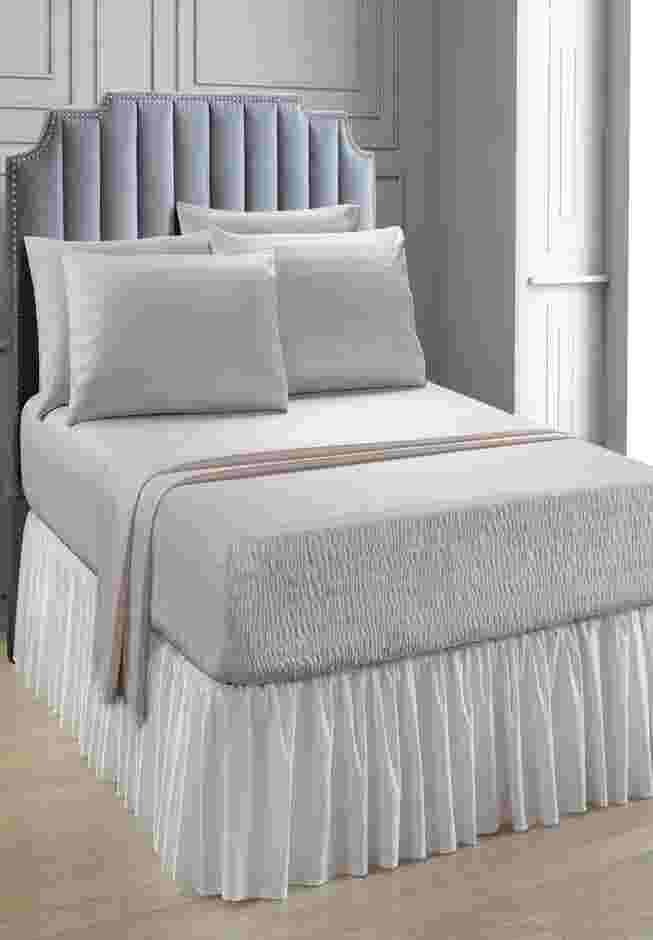 6-pc. Microfiber Bedtite&trade; Damask Stripe Sheet Set image number 0