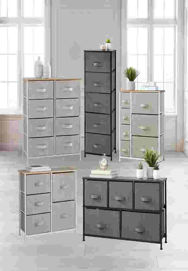 5-Drawer Tall Eve Storage Dresser image number 1
