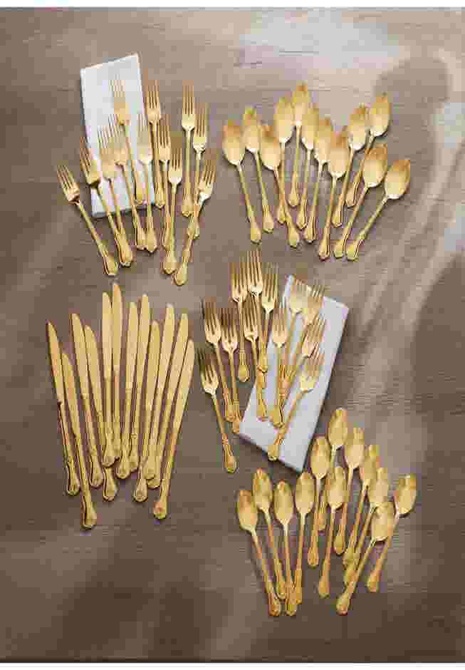 60-Pc. Flatware Set with Chest image number 3
