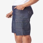 Lightweight Comfort Denim Cargo Jean Shorts image number null