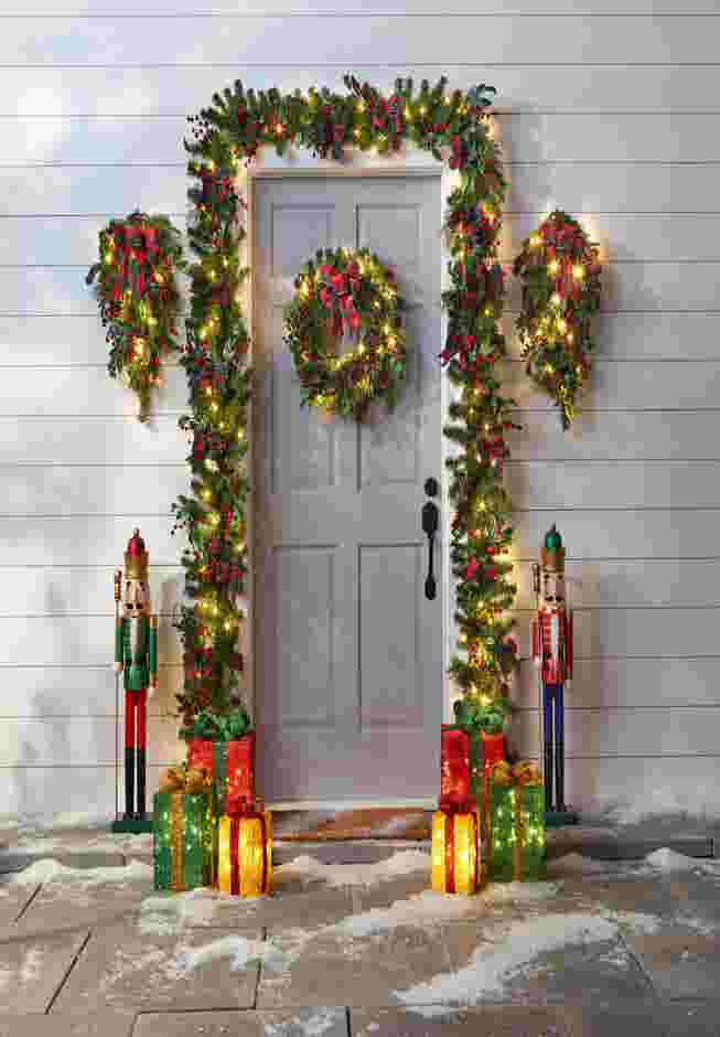 9' Pre-Lit Celeste Garland image number 1