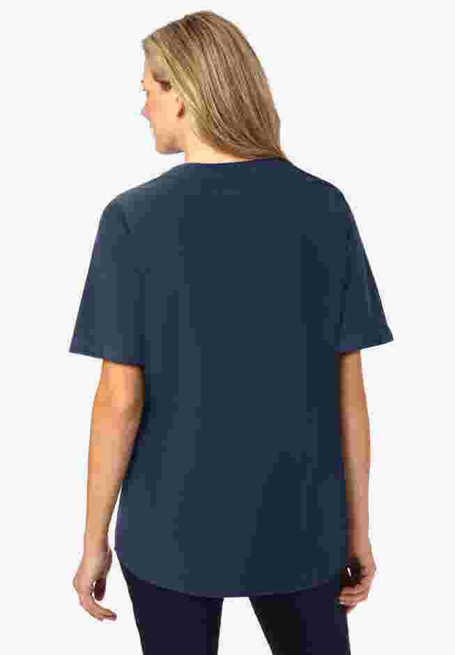 Short-Sleeve Crinkle Shirt image number 1