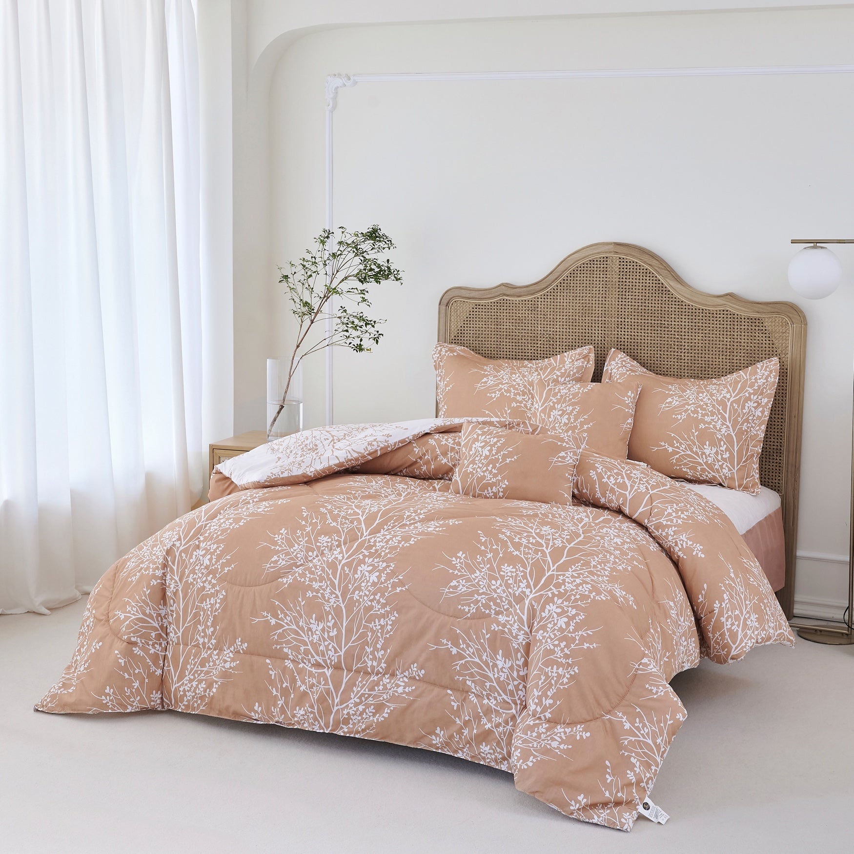 Reversible Foliage Comforter Set image number 1
