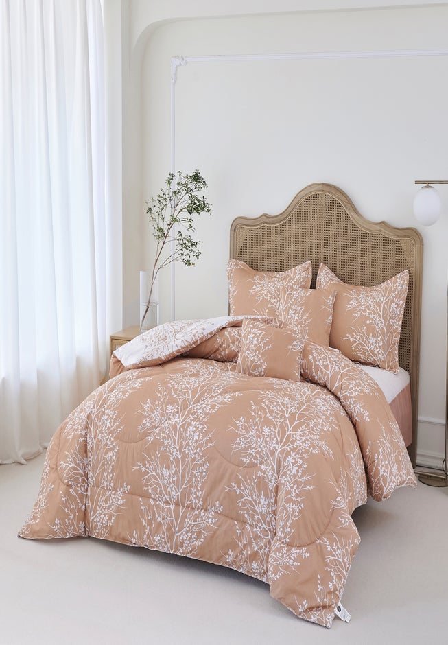 Reversible Foliage Comforter Set image number 1