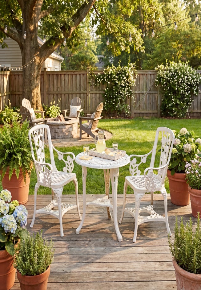 3-Pc. Rose Bistro Set image number 2
