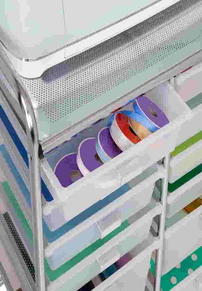 12-Drawer Rolling Craft Storage Cart image number 1