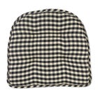 Gingham Gripper® Chair Cushion image number null