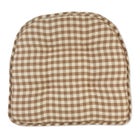 Gingham Gripper&reg; Chair Cushion image number null