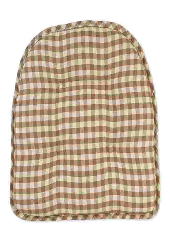 Gingham Gripper® Chair Cushion image number 0