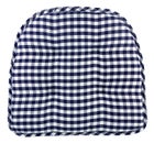 Gingham Gripper&reg; Chair Cushion image number null