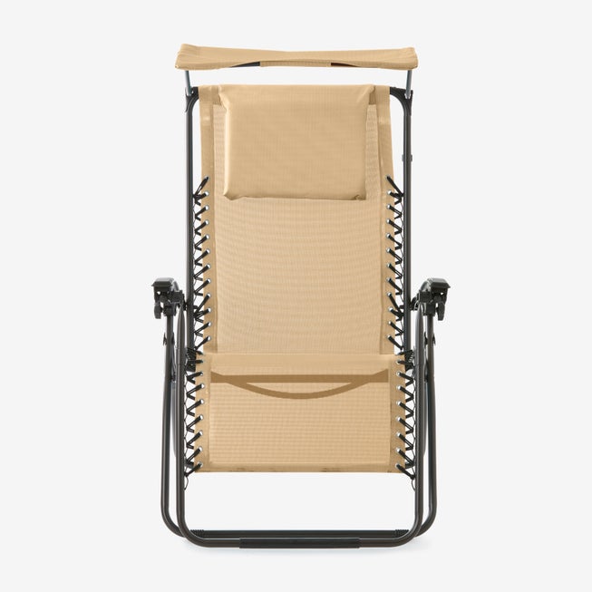 350 lbs. Weight Capacity Zero Gravity chair with Canopy image number 0