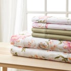 6-pc Traditional Floral Sheet Set image number null